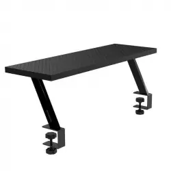 Mars Gaming MGDS Soporte Elevador Monitor 60x20cm Tablero Fibra de Carbono Estructura Acero Negro