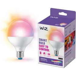 WiZ Bombilla Inteligente Globo LED WiFi 11W E27 G95 RGB