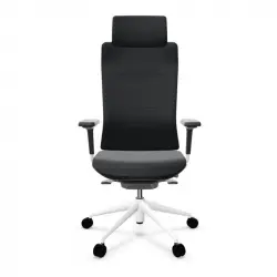 Actiu TNK Flex Pure Black Silla de Oficina Negra