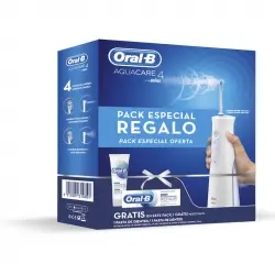 Oral-B Pack Aquacare 4 Irrigador Bucal Portatil + Pasta de Dientes 75ml