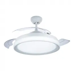 Philips Lighting Bliss Ventilador de Techo con Luz LED y Mando 106cm Blanco