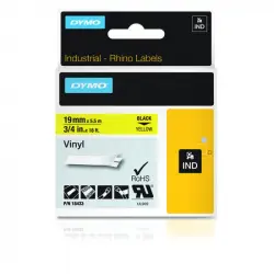 Dymo Rhino Etiquetas de Vinilo Industrial 19x55 mm