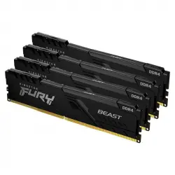 Kingston FURY Beast DDR4 2666 MHz 64GB 4x16GB CL16