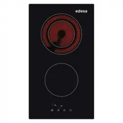 Edesa EVT-3220 B Placa Vitrocerámica 2 Zonas Negra