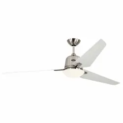 CasaFan Eco Aviatos Ventilador de Techo con Motor DC Luz y Mando Blanco