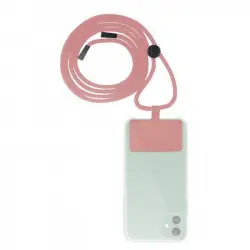 Muvit Cordón Colgante Universal Rosa para Smartphone
