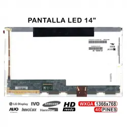 Pantalla Led De 14" Para Portátil Ltn140at26-t01 Lp140wh1 (tl) (c6)