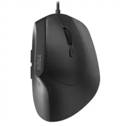 Nilox MOUSB3013 Ratón USB 3600DPI Negro