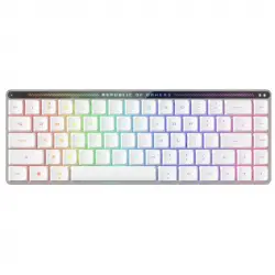 ASUS ROG Falchion RX Low Profile Teclado Inalámbrico Gaming QWERTY Español Blanco