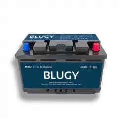 Blugy Batería Litio 12v, 1920wh Con Bluetooth, 355 X 175 X 189mm