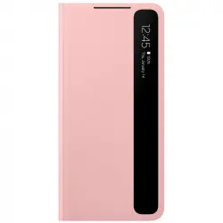 Samsung Smart Clear View Cover Funda Rosa para Samsung Galaxy S21 Plus