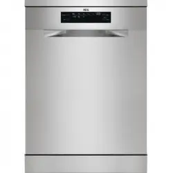 AEG Serie 6000 SatelliteClean FFB74927ZM Lavavajillas Capacidad 14 Cubiertos C Acero Inoxidable