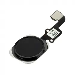 Avizar Repuesto Botón Home Negro con Banda de Conexión para iPhone 6 Plus