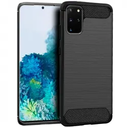 Cool Funda Carbón Negro para Samsung Galaxy S20 Plus