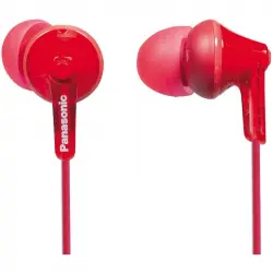 Panasonic RP-HJE125E-R Auriculares Rojos