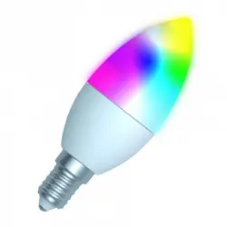 Muvit iO Bombilla Inteligente Vela E14 5W RGB+Blancos