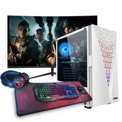 PcVIP Pack Gaming No Limits Intel Core i5-11400F/16GB/500GB SSD/GTX 1650 + Monitor 27" FullHD Curvo + Kit Gaming