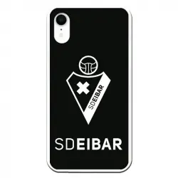 Funda Licencia Oficial SD Eibar Escudo Fondo Negro para iPhone XR