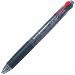 Pilot Multifunción GP4 Begreen Caja 10 Bolígrafos 4 en 1 Tinta de Aceite Retráctil Negro Transparente