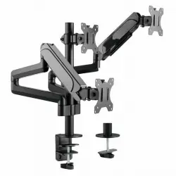 Equip Soporte Triple Brazo para Monitor 17-27" VESA 100X100 Máx. 21Kg