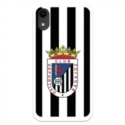 Funda Licencia Oficial Club Deportivo Badajoz Escudo Blanquinegro para iPhone XR