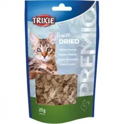 Trixie Premio Freeze Dried Corazones De Pollo, 25 G