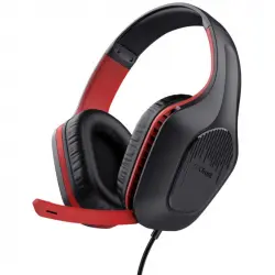 Trust GXT 415S Zirox Auriculares Gaming Jack 3.5 para PC/PS4/PS5/Xbox Series Rojos