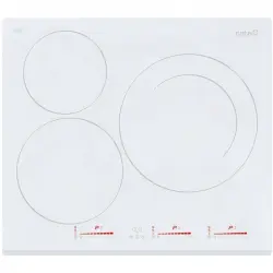 Cata INSB 6003 WH Placa de Inducción 3 Zonas 60cm Blanca