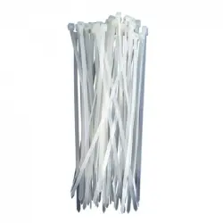 Eurobric 50 Bridas Blancas 100mm