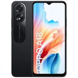OPPO A18 4/128GB Negro Libre