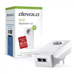 Devolo WiFi Repeater+ ac Punto de Acceso/Repetidor WiFi Mesh Dual Band 1200Mbps