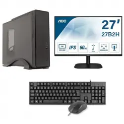 Epical-Q Pack Soho7 Intel Core i3-12100/16GB/1TB SSD + Monitor 27" + Teclado + Ratón