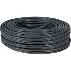Bobina Cable UTP Cat6 100 Mts Negro