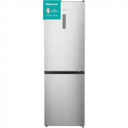 Hisense RB390N4BCC Frigorífico Combi Total No Frost C Acero Inoxidable
