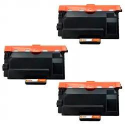 Pccom Essential Brother TN3430/TN3480 Tóner Compatible Negro Pack 3