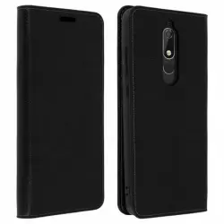 Avizar Funda Libro Negra para Nokia 5.1