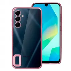Cool Carcasa Borde Metalizado Rosa para Samsung Galaxy A16 / A16 5G