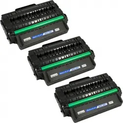 ZipZap Tóners Compatibles con Samsung D205L Negro Pack 3