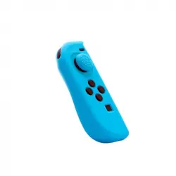 FR-TEC Funda Silicona + Grip para Joy-Con Izquierdo Azul para Nintendo Switch