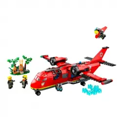 Lego City Avión de Rescate Contra Incendios