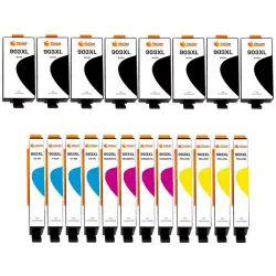 Pccom Essential HP 903XL Cartucho Tinta Compatible Negro/Cian/Magenta/Amarillo Pack 20