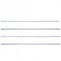 VidaXL Pinchos para Muro 1m Acero Galvanizado 4 Unidades