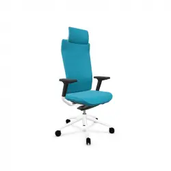 Actiu TNK Flex Silla de Oficina con Cabezal Azul