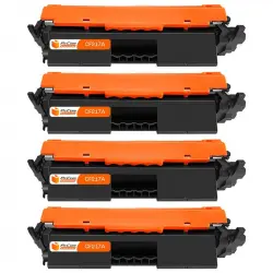 Pccom Essential HP CF217A Tóner Compatible Negro Pack 4