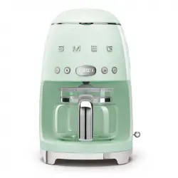 Smeg DCF02PGEU Cafetera de Goteo 1.4L 1050W Verde