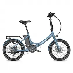 Fafrees F20 Light Bicicleta Eléctrica Motor 250W Batería 36V/16.75Ah Autonomía 130km Gris Azul