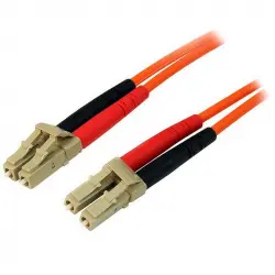 Startech Cable Patch de Fibra Óptica Dúplex Multimodo 50/125 LC-LC 2m