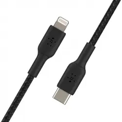 Belkin Boost Charge Cable USB-C a Lightning 1m Negro