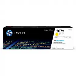 HP 207X LaserJet Tóner Original Alta Capacidad Amarillo