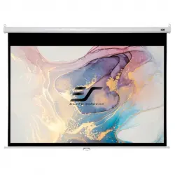 Elite Screens Manual Series Pantalla de Proyección 86" Formato 16:10